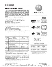 MC14536BF datasheet pdf ON Semiconductor