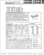 TC40160BP datasheet pdf TOSHIBA