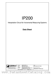IP200 datasheet pdf etc