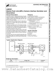 LM2501 datasheet pdf National Semiconductor