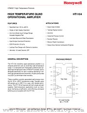 HT1104DC datasheet pdf Honeywell Sensing
