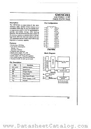 GM76C28A datasheet pdf etc