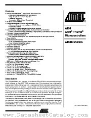 AT91M55800 datasheet pdf Atmel