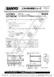LC7883M datasheet pdf SANYO