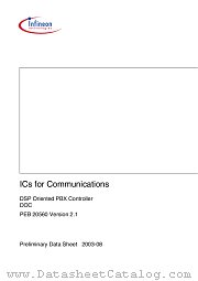 PEB20560V21 datasheet pdf Infineon