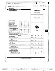 MXR5943 datasheet pdf Motorola