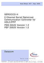 PEF20525 datasheet pdf Infineon