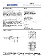MIC5319-8BD5 datasheet pdf Micrel Semiconductor
