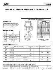 TP2314 datasheet pdf Advanced Semiconductor