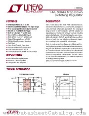 LT1936EMS8E datasheet pdf Linear Technology