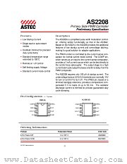 AS2208N datasheet pdf ASTEC Semiconductor