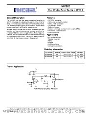 MIC862YM8 datasheet pdf Micrel Semiconductor