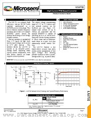 LX1732 datasheet pdf Microsemi