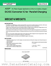 MB3876PFV datasheet pdf Fujitsu Microelectronics
