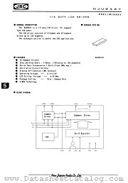 NJU6437C datasheet pdf New Japan Radio