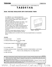 TA8041 datasheet pdf TOSHIBA