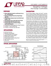 LTC4252-1IMS8 datasheet pdf Linear Technology