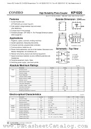 KP1020 datasheet pdf Cosmo Electronics