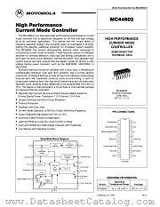 MC44602P2 datasheet pdf Motorola