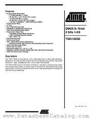 TS81102G0CTP datasheet pdf Atmel
