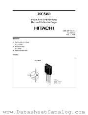 2SC5480 datasheet pdf Hitachi Semiconductor