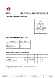 2SD288 datasheet pdf Wing Shing Computer Components