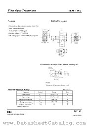 MOF-T3C2 datasheet pdf Unity Opto Technology