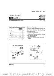 MR360 datasheet pdf International Rectifier