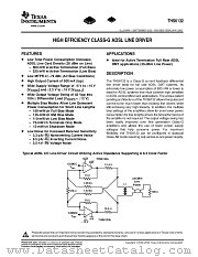 THS6132RGW datasheet pdf Texas Instruments