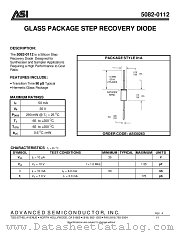 5082-0112 datasheet pdf Advanced Semiconductor