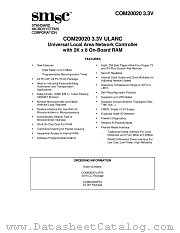 COM20020IP3V datasheet pdf SMSC Corporation