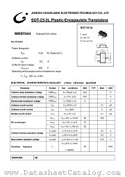 MMBTA44 datasheet pdf etc