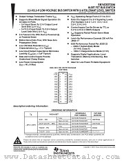 74CB3T3384DBQRE4 datasheet pdf Texas Instruments