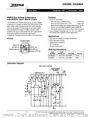 CA3290E datasheet pdf Intersil