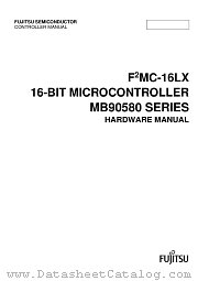 MB90580 datasheet pdf Fujitsu Microelectronics
