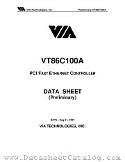 VT86C100A datasheet pdf VIA Technologies