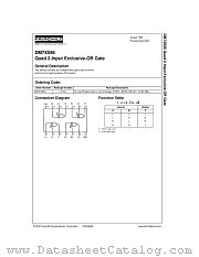 DM74S86N datasheet pdf Fairchild Semiconductor
