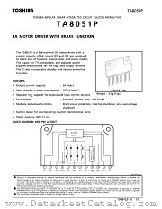 TA8051 datasheet pdf TOSHIBA