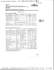 2SC3947 datasheet pdf Fujitsu Microelectronics