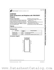 54ABT652E-QML datasheet pdf National Semiconductor