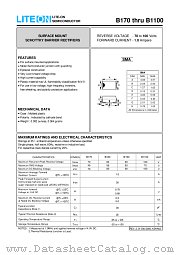 B1110 datasheet pdf Lite-On Technology Corporation