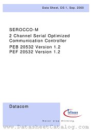 PEF20532 datasheet pdf Infineon