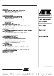 ATR0620-100 datasheet pdf Atmel