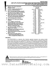 74GTLP2033DGVRE4 datasheet pdf Texas Instruments