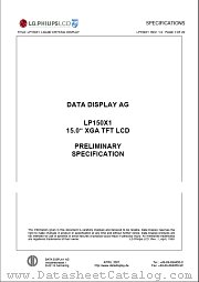 LP150X1 datasheet pdf etc