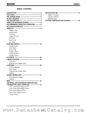 MS8521 datasheet pdf SHARP