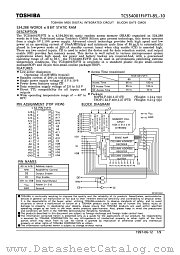 TC554001FTI-85 datasheet pdf TOSHIBA