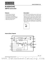 KA3842AC datasheet pdf Fairchild Semiconductor