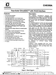 CH8398A datasheet pdf Chrontel