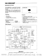 HA12062AMP datasheet pdf Hitachi Semiconductor